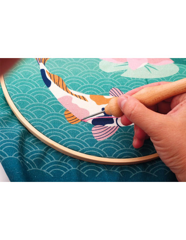 Kit punch needle - Carpe Koï