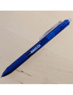 Stylo effaçable à la chaleur premium Rascol - Bleu