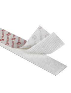 VELCRO® Brand adhésif blanc 25 mm de large au mètre