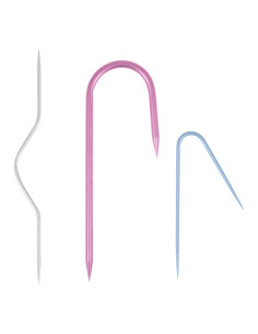Set de 3 aiguilles pour torsades au tricot 2