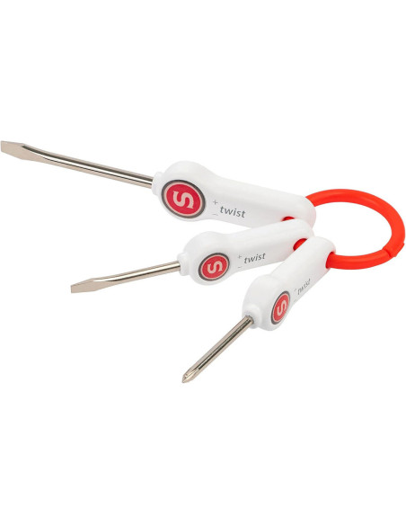NKlaus Tournevis Machine à Coudre 2PCS – Outils Réparation Plaque Aiguille Alliage