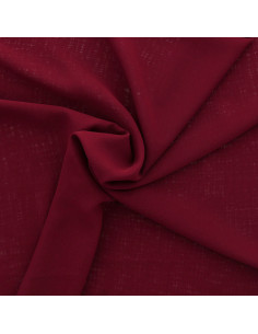 Tissu mousseline - Bordeaux 2