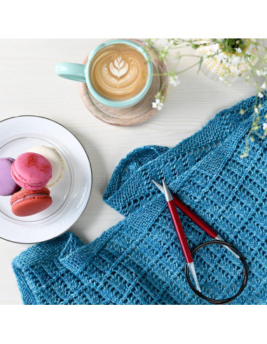 Aiguilles circulaires KnitPro Zing avec câble