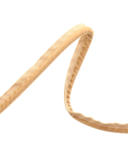 Passepoil d´ameublement velours - Beige