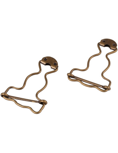 Boucles spéciales salopette 32 mm bronze Bohin