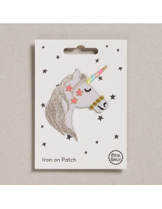 Patch thermocollant - Tête de licorne