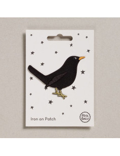 Patch thermocollant - Oiseau noir