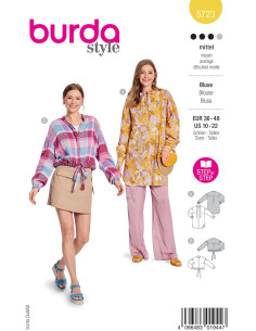 Patron de blouse - Burda 5723