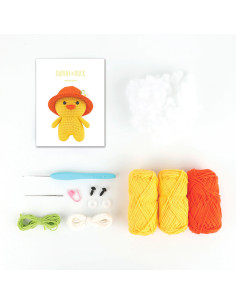 Kit amigurumi - Daphné le canard 2