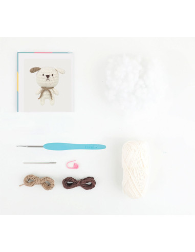 Kit amigurumi - Daniel le chien