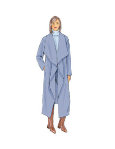 Patron de veste, manteau et vêtement enveloppant - Butterick 6250 2