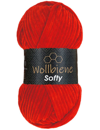 Fil chenille Softy Wollbiene