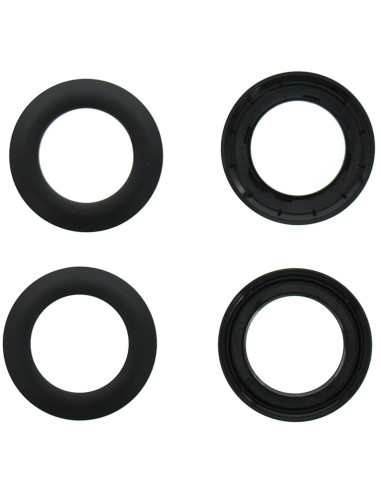 Lot 8 oeillets rideaux Ø44 mm - Mats - Noir