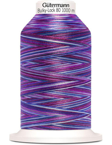 Cône fil mousse Gütermann Bulky-Lock Multicolour 1000 m