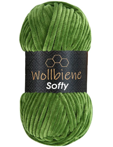 Fil chenille Softy Wollbiene