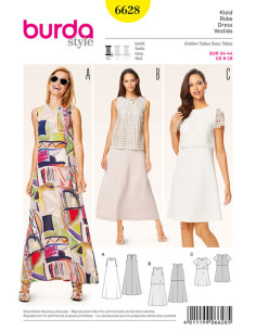 Patron de robe - Burda 6628