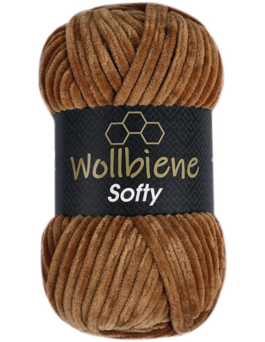 Fil chenille Softy Wollbiene