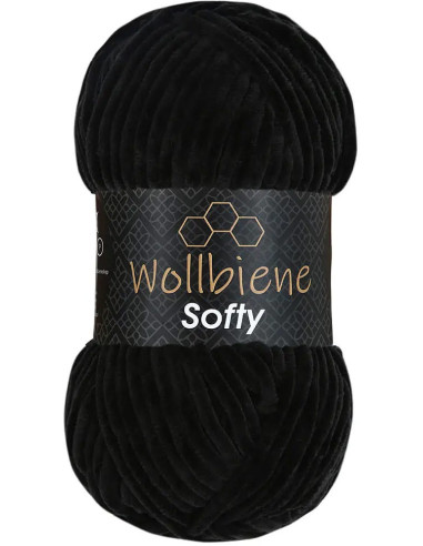 Fil chenille Softy Wollbiene