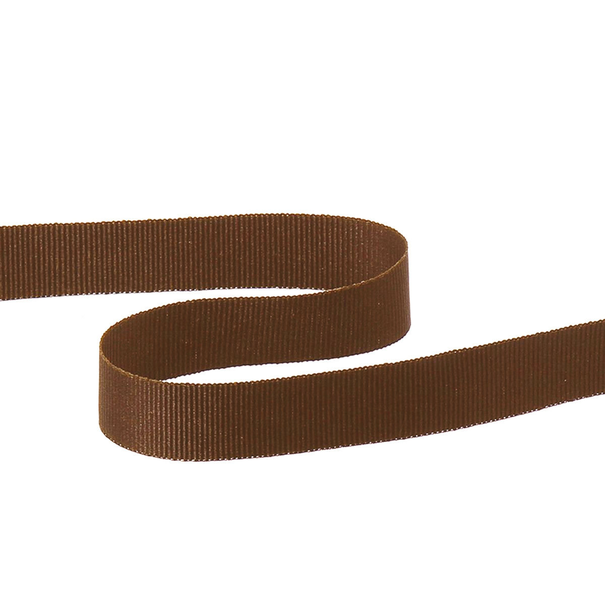 Ruban Décoratif Brocart 1m - Largeur 3,5 Cm - Marron Clair/Bronze - Pour Couture Et Décoration