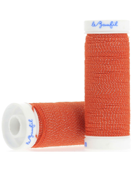 Fil à coudre élastique pour fronces lastex Lebaufil