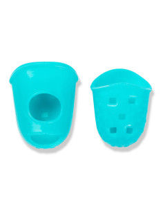 Tires aiguille forme dé à coudre - Bleu turquoise 2