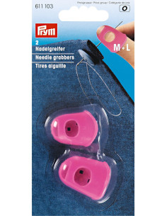 Tires aiguille forme dé à coudre - Fuchsia