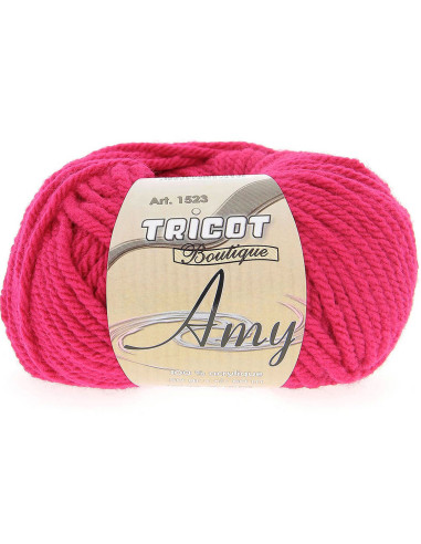 Sachet de 4 pelotes de fils à tricoter Amy