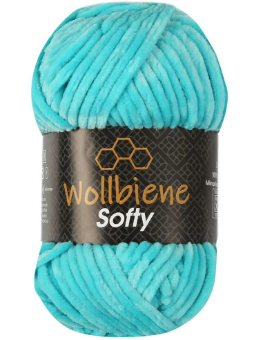 Fil chenille Softy Wollbiene