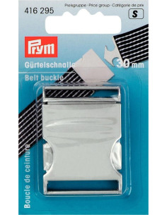 Boucle de ceinture métal 30 mm - Argent