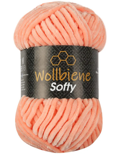 Fil chenille Softy Wollbiene