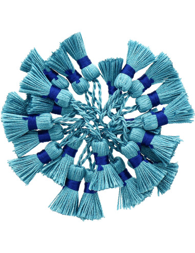 Mini pompons rayonne
