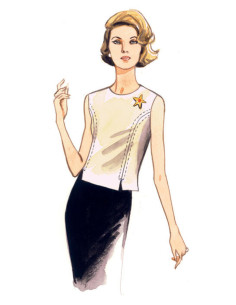 Patron de haut - Vogue 9187 2