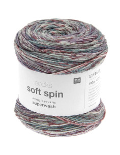 Laine à chaussettes Soft Spin Rico Design 2