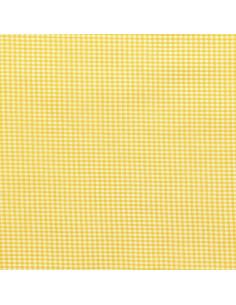 Tissu Vichy petits carreaux - Jaune 2