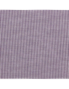 Tissu Vichy petits carreaux - Lilas 2