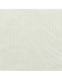 Tissu Vichy petits carreaux - Beige 2