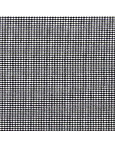 Tissu Vichy petits carreaux - Noir 2
