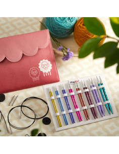 Trousse aiguilles à tricoter circulaires KnitPro Deluxe Zing 2