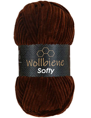 Fil chenille Softy Wollbiene