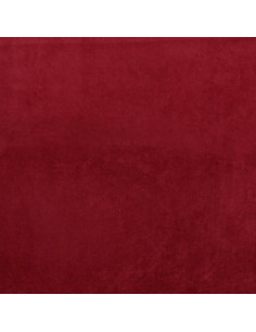 Tissu velours milleraies - Rouge 2
