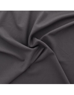 Tissu gabardine stretch - Gris ardoise