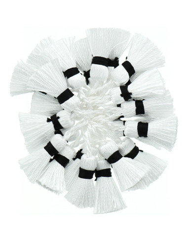 Mini pompons rayonne