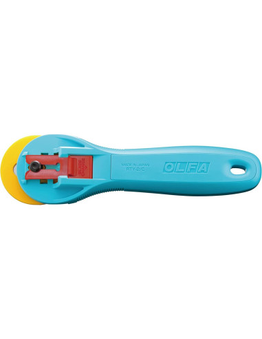 Cutter circulaire ergonomique Turquoise Olfa 45mm