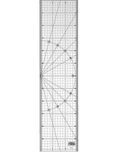Règle de matelassage Olfa 15 cm x 60 cm