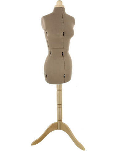 Mannequin couture Lady Valet Deluxe Caramel taille 44 / 50