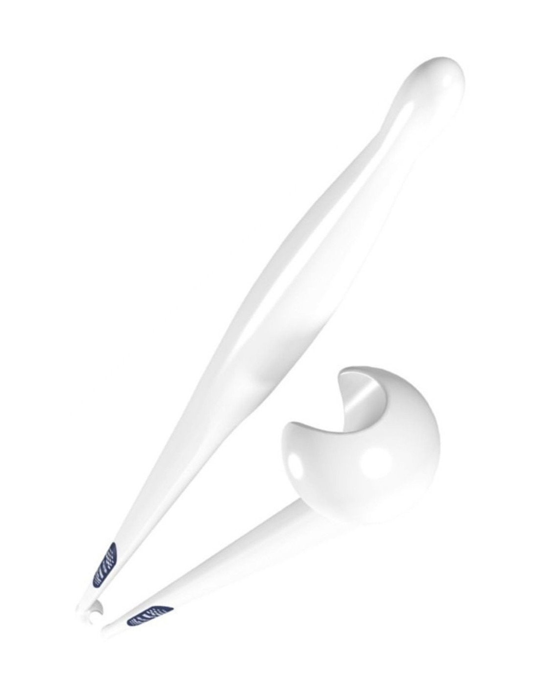 Prym Aiguilles à Tricoter Géantes à Boule En Plastique Gris – 40 Cm, 15 Mm – Idéales Pour Laine Épaisse Et Tricots Oversize