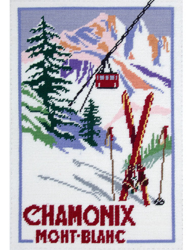 Canevas pénélope DMC - Chamonix