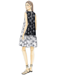 Patron de robes - Vogue 9237 2