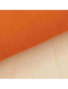 Tulle pailleté - Orange