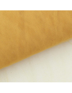 Tulle pailleté - Jaune or